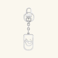 Chrome Keyring Silver st dupont chrome keyring silver