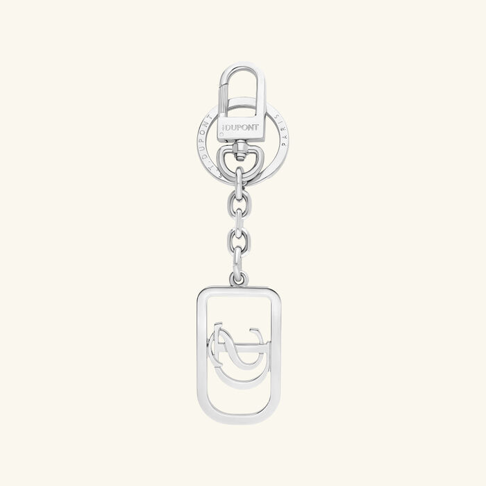 Chrome Keyring Silver st dupont chrome keyring silver