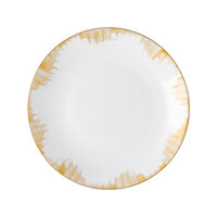 Iris Gold Coupe Dinner Plate, small