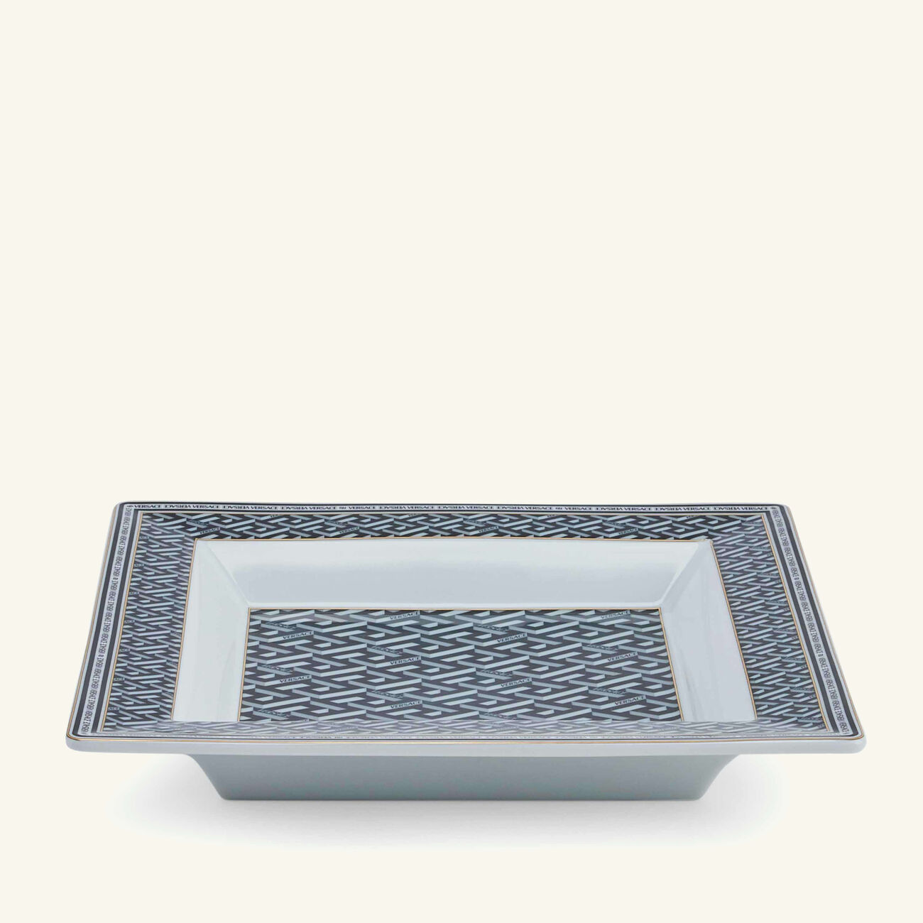 La Greca Signature Trinket Tray Square versace la greca signature trinket tray square