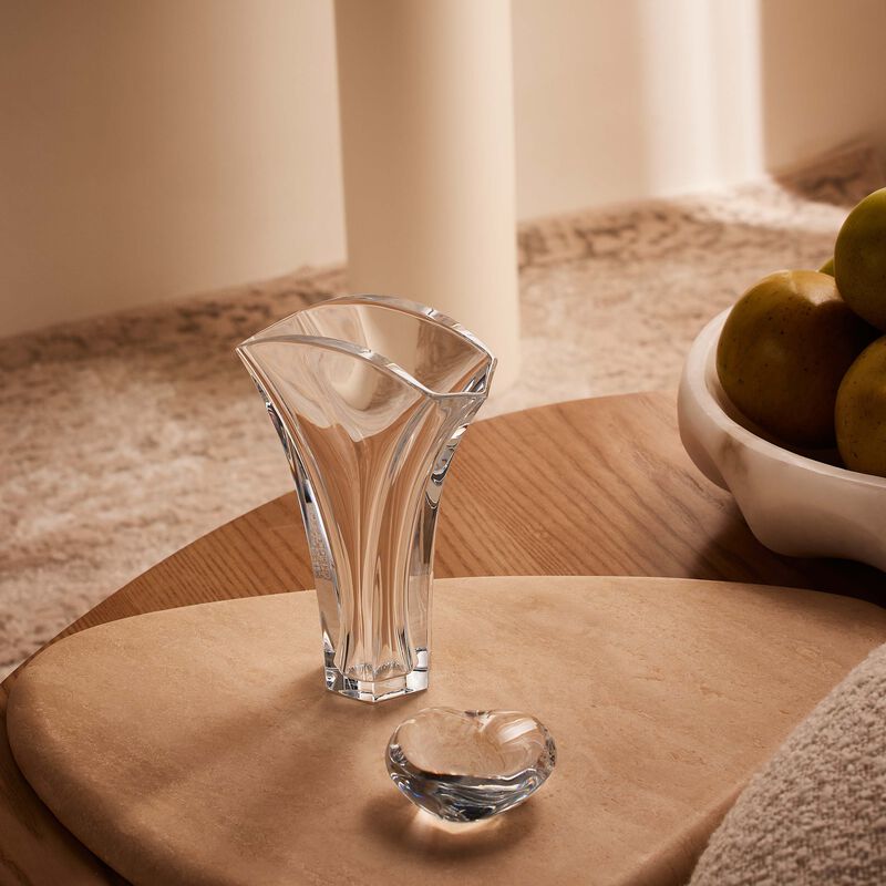 باكارا مزهرية جينكو صغيرة شفافة