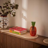 bernardaud victoria pineapple box orange