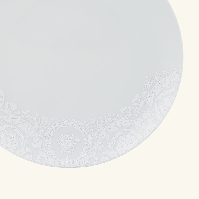 Barocco'92 Bianco Dinner Plate Round White 28cm versace barocco 92 bianco dinner plate round white 28cm