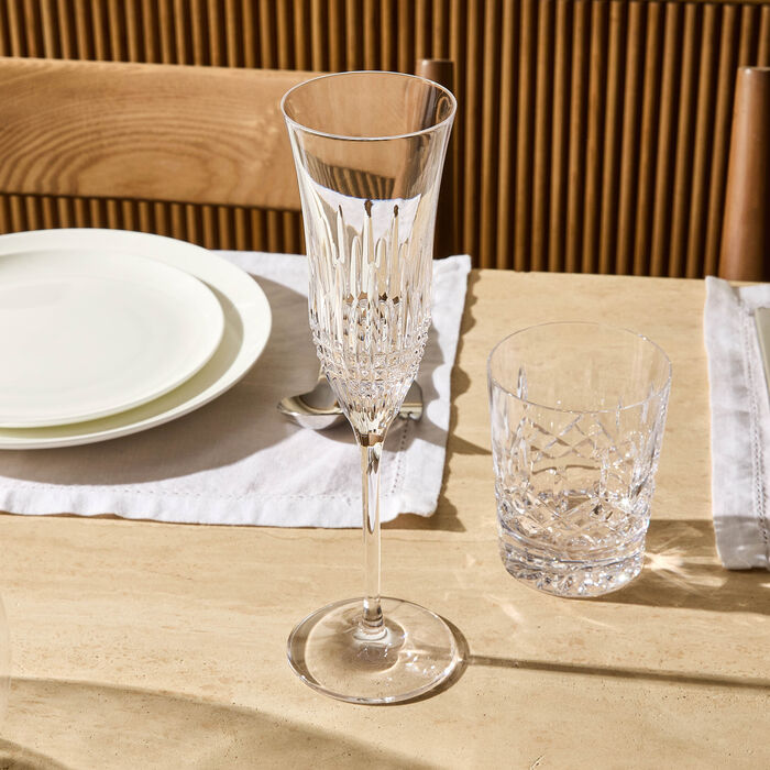 Lismore Diamond Champagne Glass Clear Set Of 2 waterford lismore diamond champagne glass clear set of 2