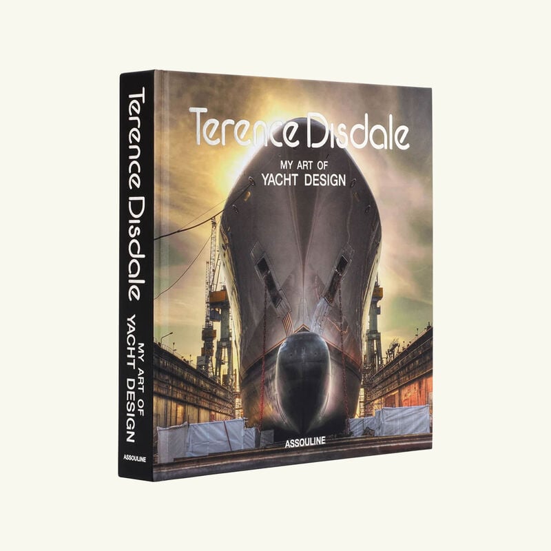 Terence Disdale My Art of Yacht Design Book 31x31cm assouline terence disdale my art of yacht design book 31x31cm