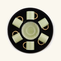 l objet haas mojave espresso cup and saucer multicolour 12cm