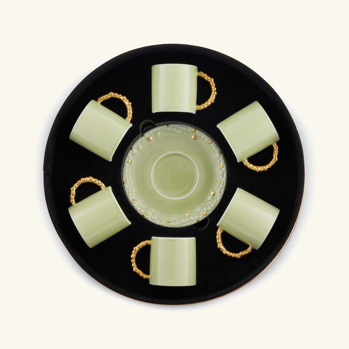 l objet haas mojave espresso cup and saucer multicolour 12cm