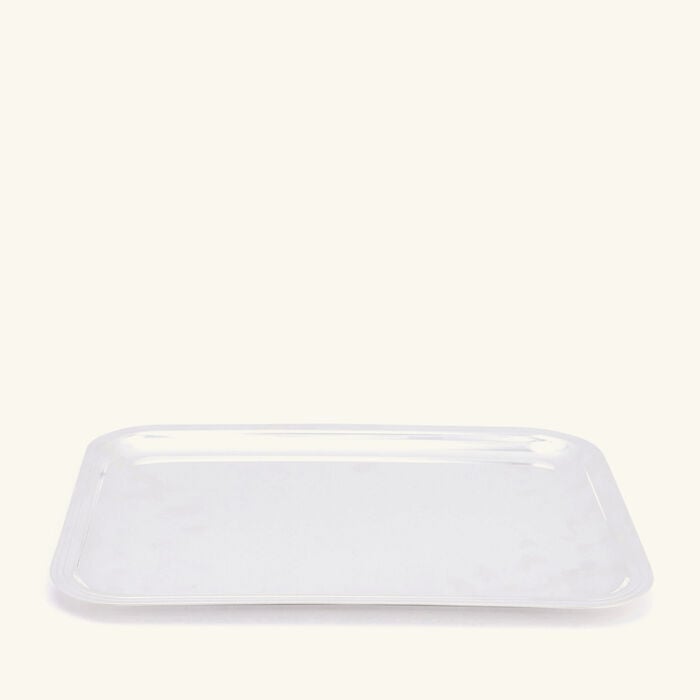 christofle albi serving tray rectangular medium silver plated