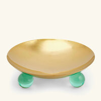 Globo Tripod Centerpiece Gold jonathan adler globo tripod centerpiece gold