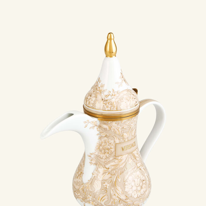Barocco Coffee Pot Beige versace barocco coffee pot beige