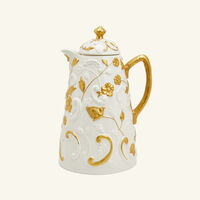 Taormina Coffee & Tea Pot Gold villari taormina coffee tea pot gold