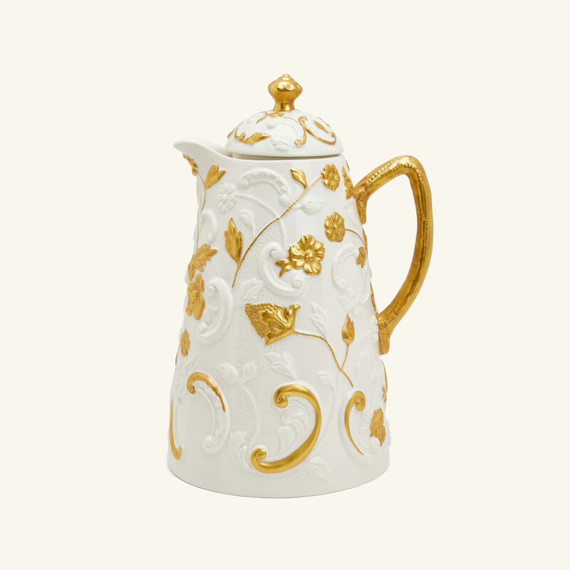 Taormina Coffee & Tea Pot Gold villari taormina coffee tea pot gold