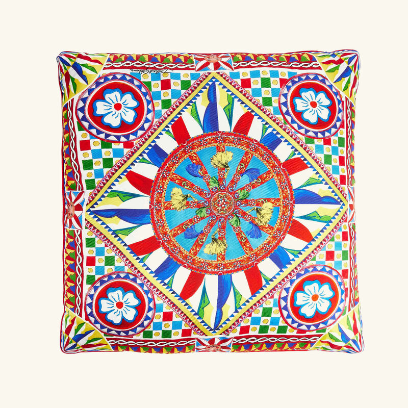 Silk Twill Pillow dolce gabbana casa silk twill pillow