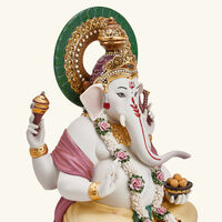 Lord Ganesha Sculpture Large Gold Limited Edition lladro lord ganesha sculpture large gold limited edition