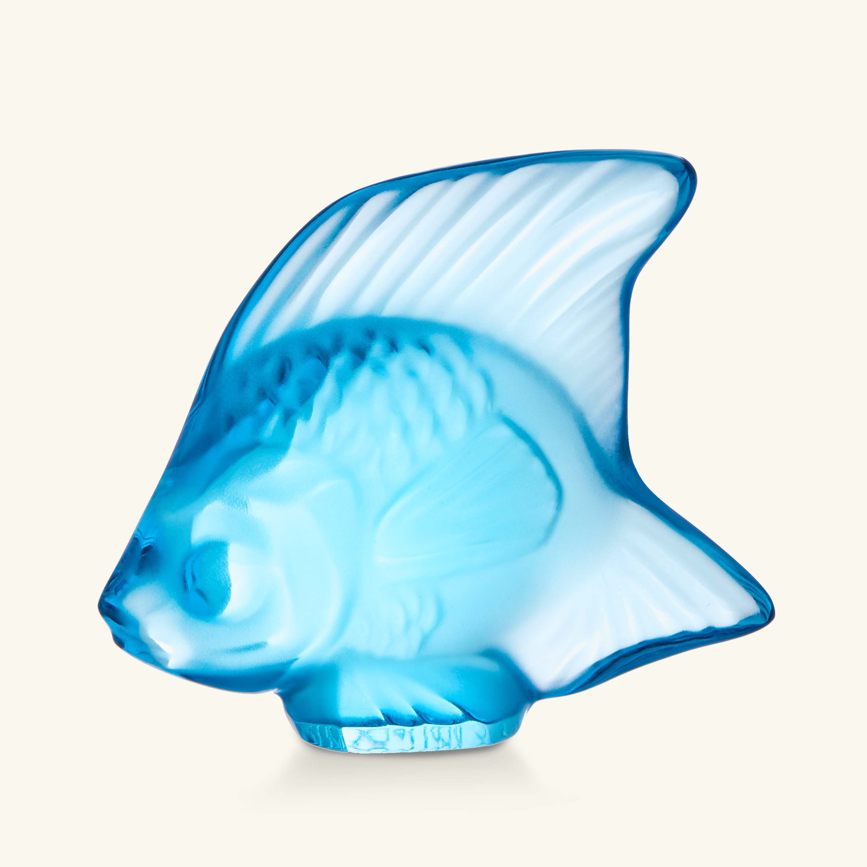 Lalique Fish Figurine Small Blue | Tanagra UAE