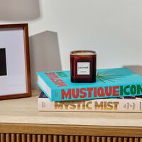 assouline leather candle