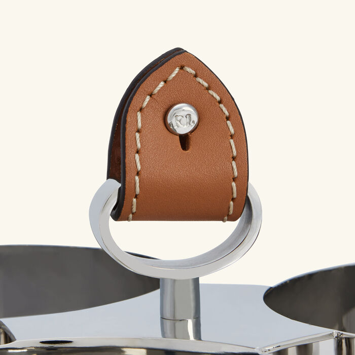 رالف لورين هوم وعاء الضيافة وايت من ثلاث طبقات من الستانلس ستيل