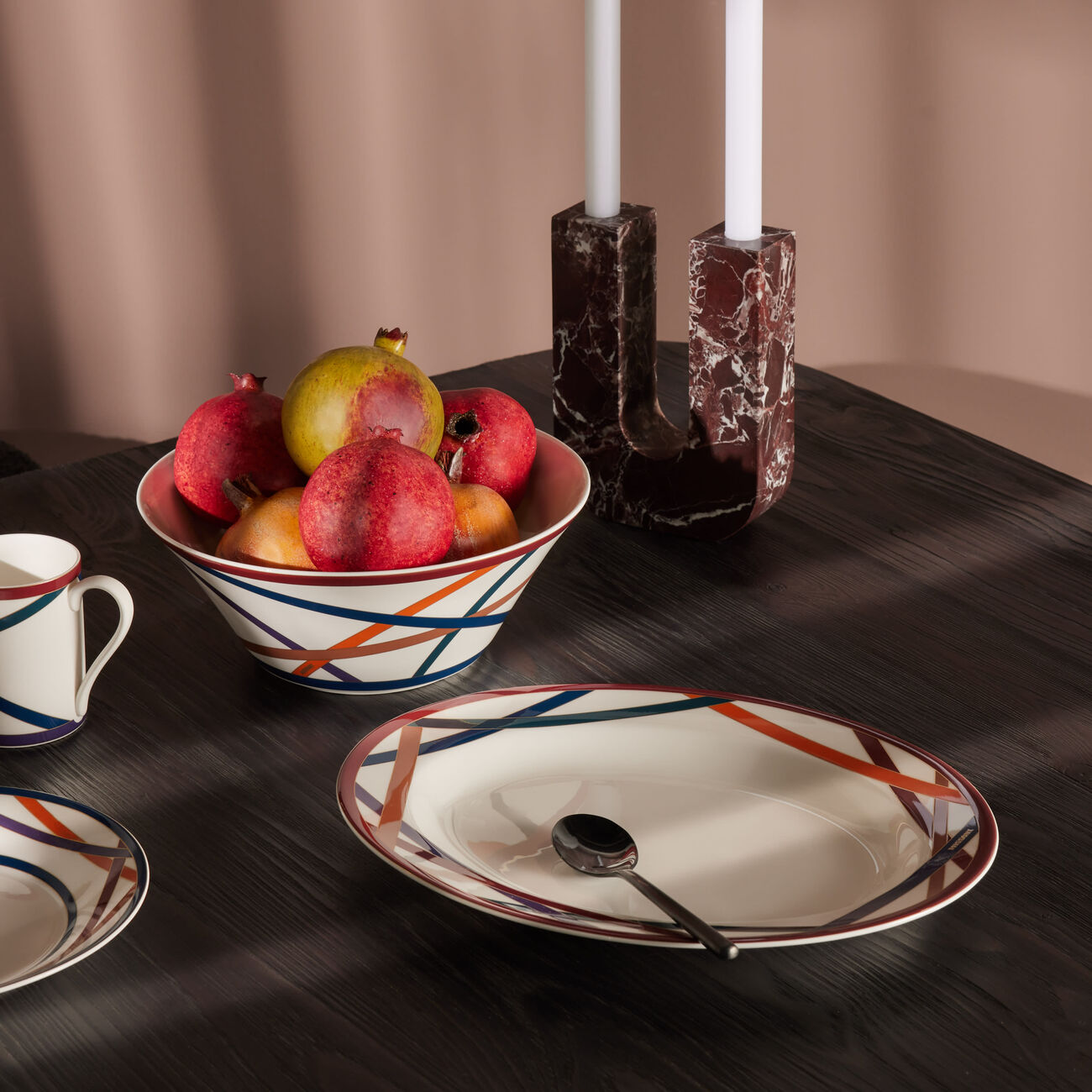 ميسوني هوم طبق الضيافة ناستري بيضاوي 36 سم