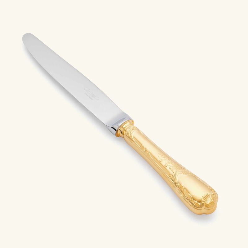christofle marly dessert knife gold