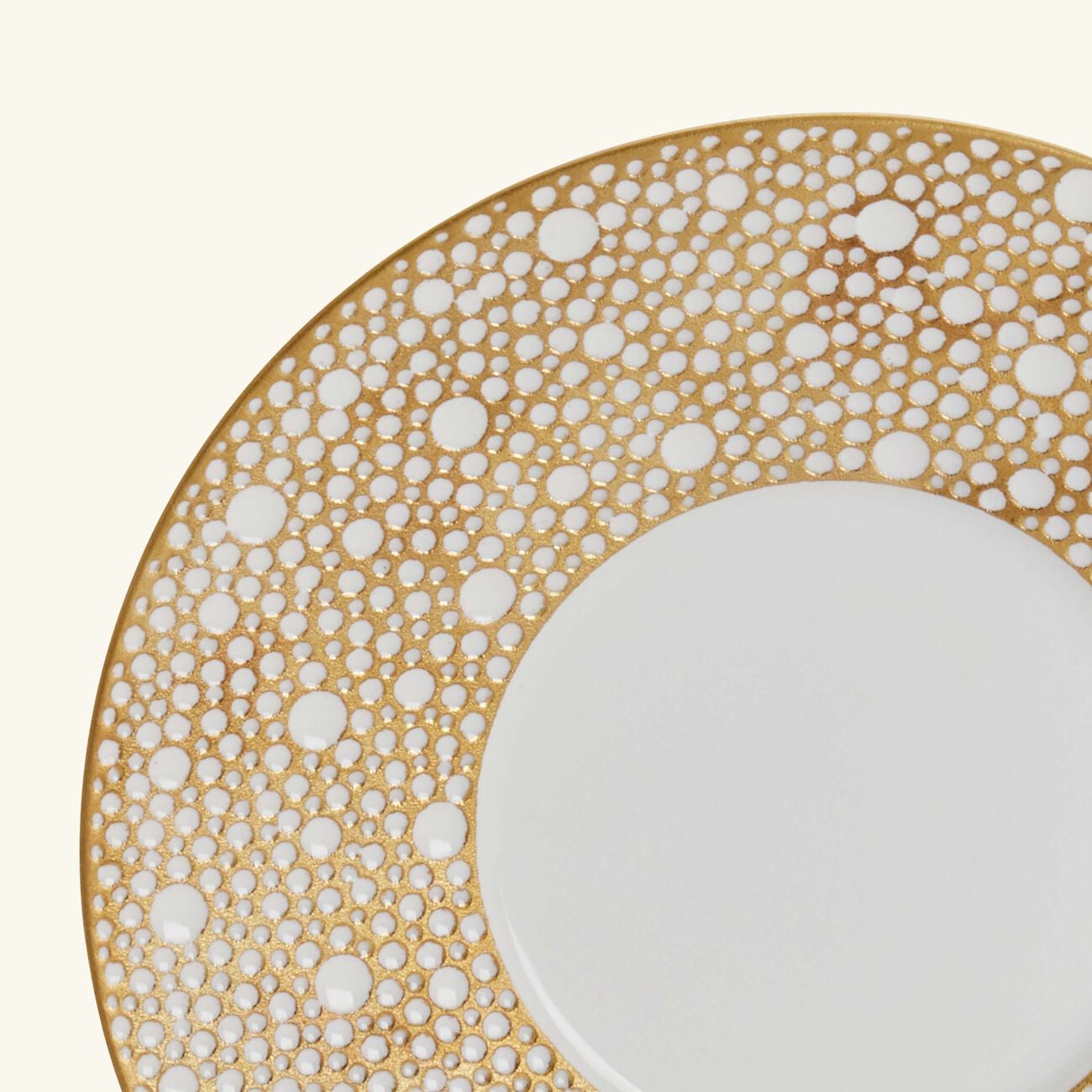 Ecume Mordoré Tea Saucer Gold 14cm bernardaud ecume mordor tea saucer gold 14cm
