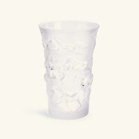 lalique mustang vase small clear
