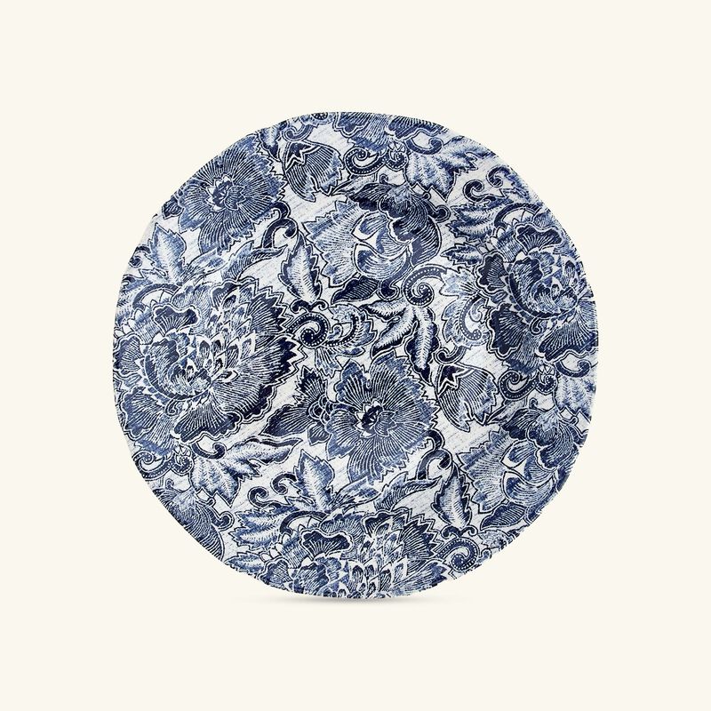 Faded Peony Salad Plates Round Blue Set of 2 ralph lauren home faded peony salad plates round blue set of 2
