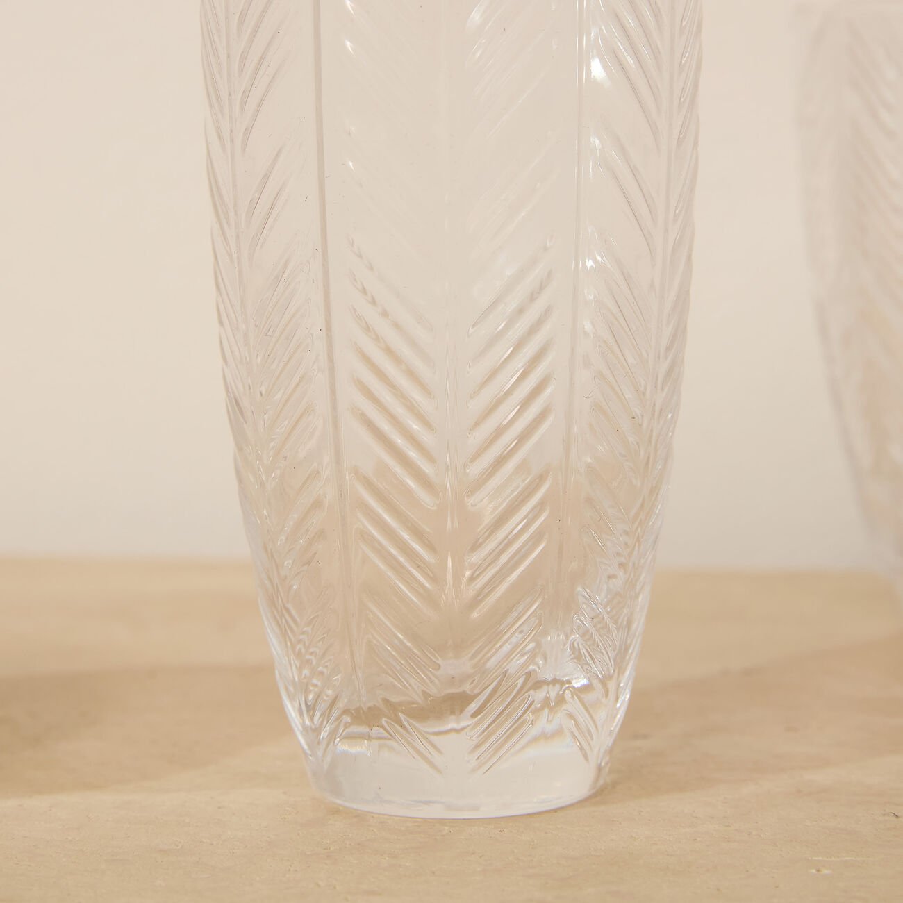 ZIG ZAG Champagne Glass Clear missoni home zig zag champagne glass clear
