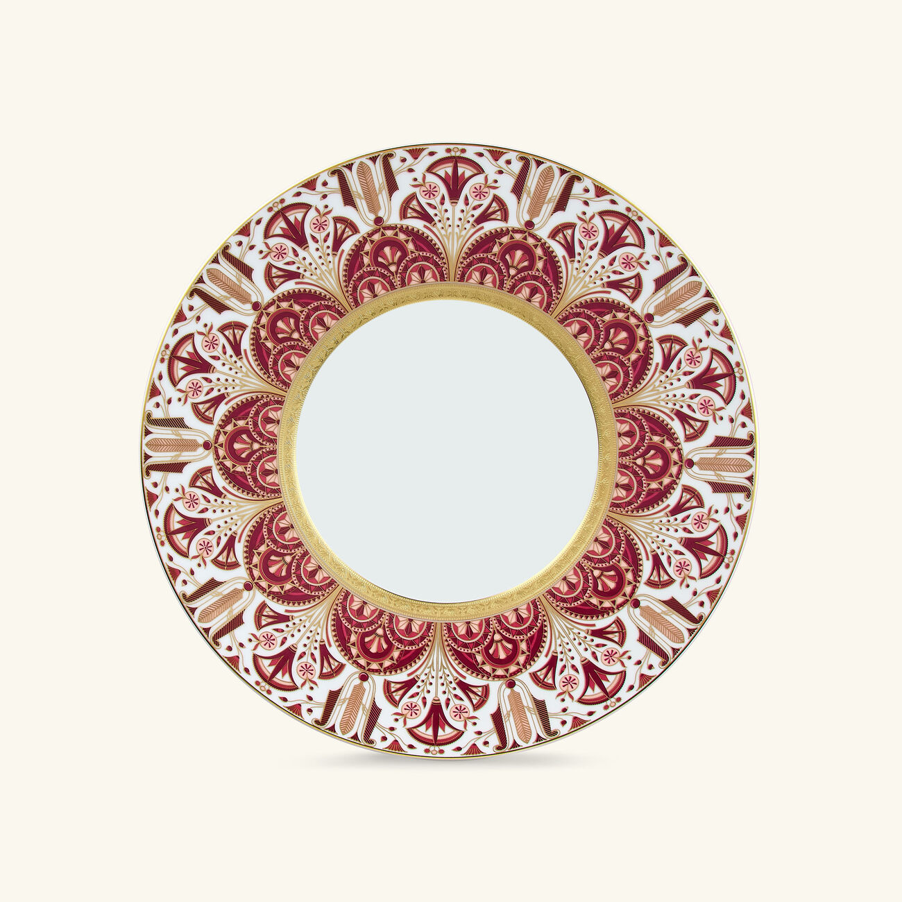 Reves Du Nil Pourpre Large Rim Soup Plate Red 27cm haviland reves du nil pourpre large rim soup plate red 27cm