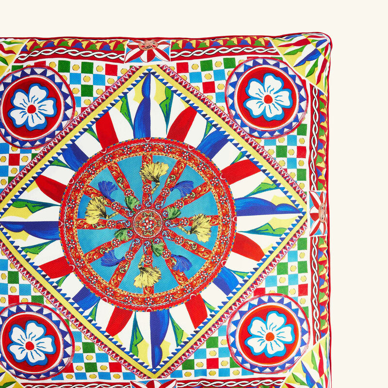 Silk Twill Pillow dolce gabbana casa silk twill pillow