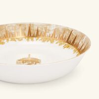 bernardaud versailles enchante open vegetable bowl gold