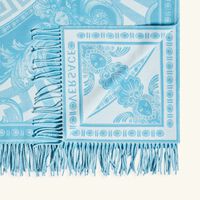 La Coupe Des Dieux Fringed Blanket versace la coupe des dieux fringed blanket