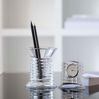 باكارا ساعة الحائط لالاند شفافة