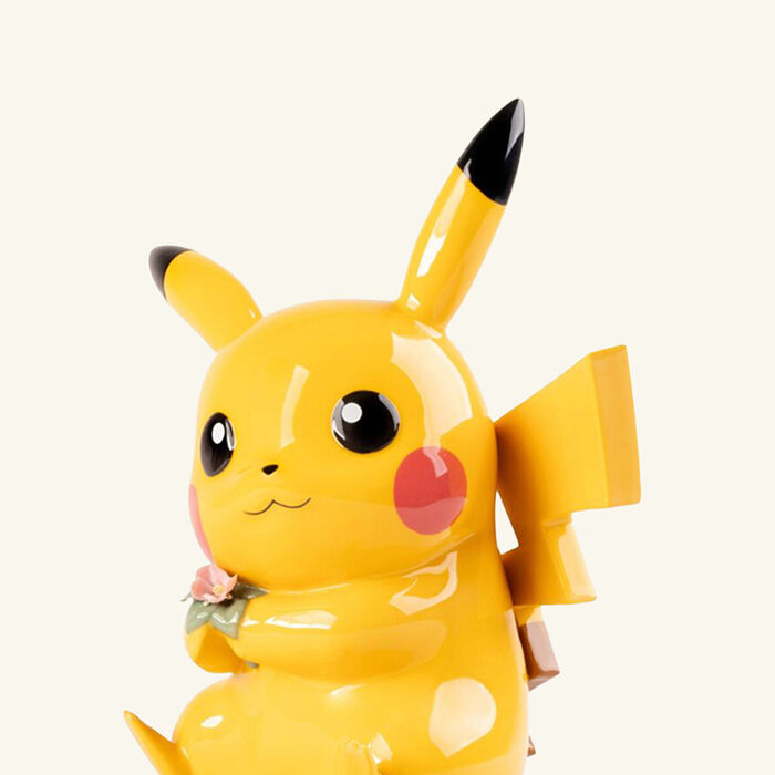 Pikachu Sculpture Small Yellow lladro pikachu sculpture small yellow
