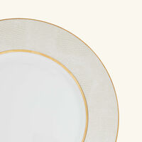 Sauvage Blanc Dinner Plate Round Gold 26cm bernardaud sauvage blanc dinner plate round gold 26cm
