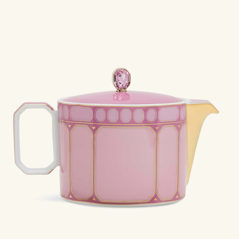 rosenthal signum rose tea pot pink