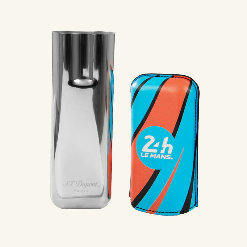 st dupont 24h le mans double cigar case blue
