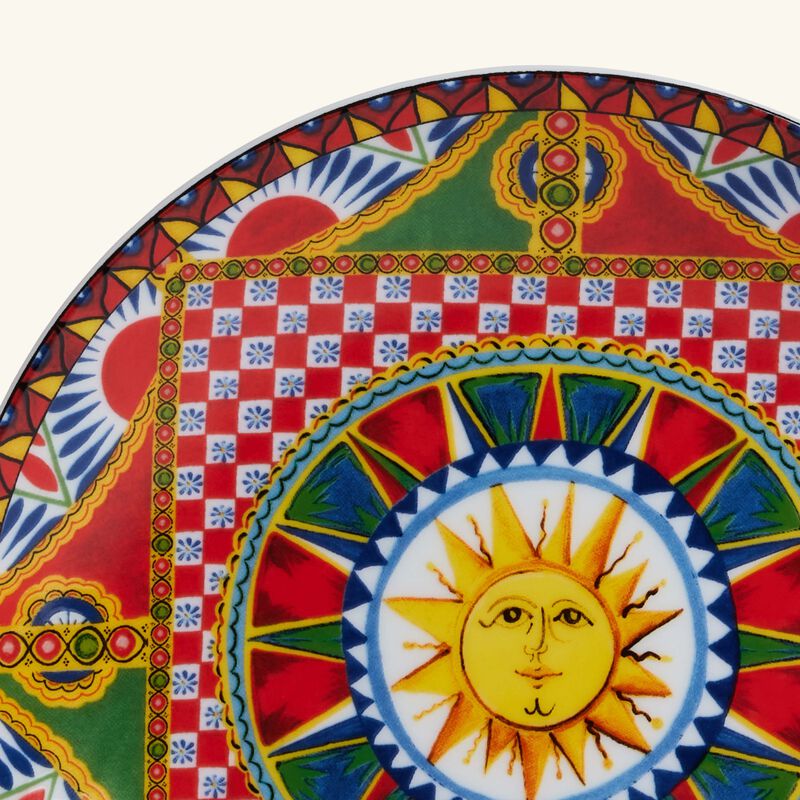 طقم كاريتو سان المؤلف من طبقين للحلويات بتصميم دائري 19 سم دولتشي أند غابانا كازا طقم كاريتو سان المؤلف من طبقين للحلويات بتصميم دائري 19 سم