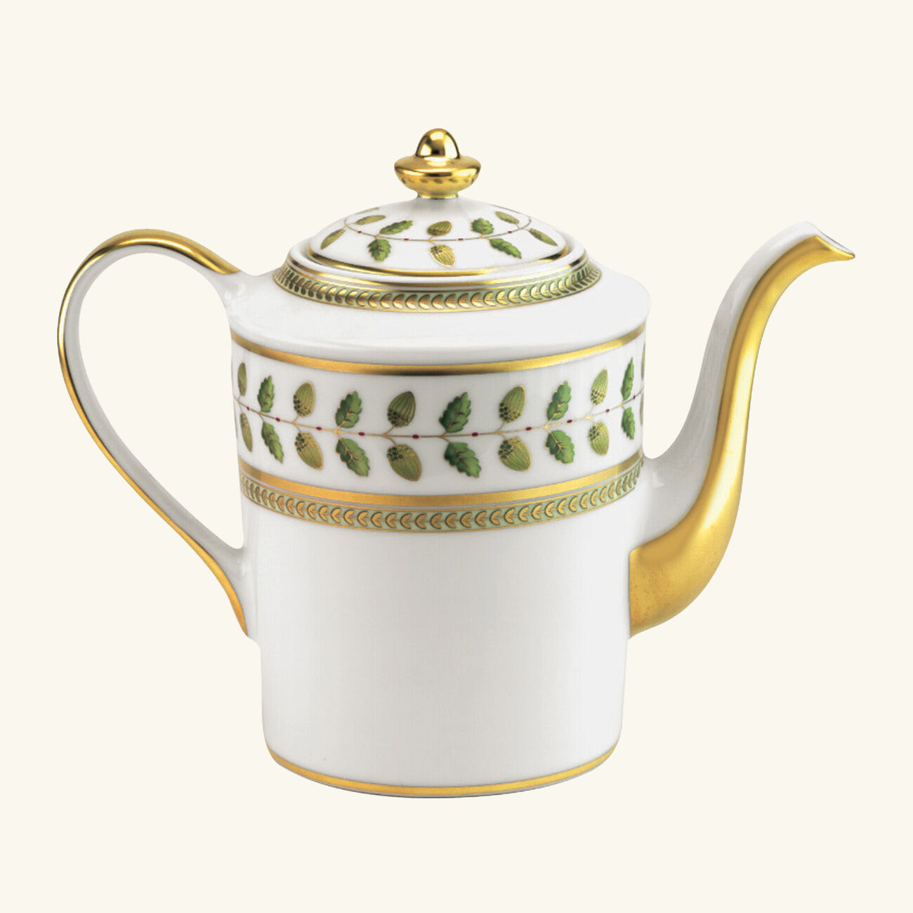 Constance Coffee Pot Green bernardaud constance coffee pot green