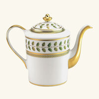 Constance Coffee Pot Green bernardaud constance coffee pot green