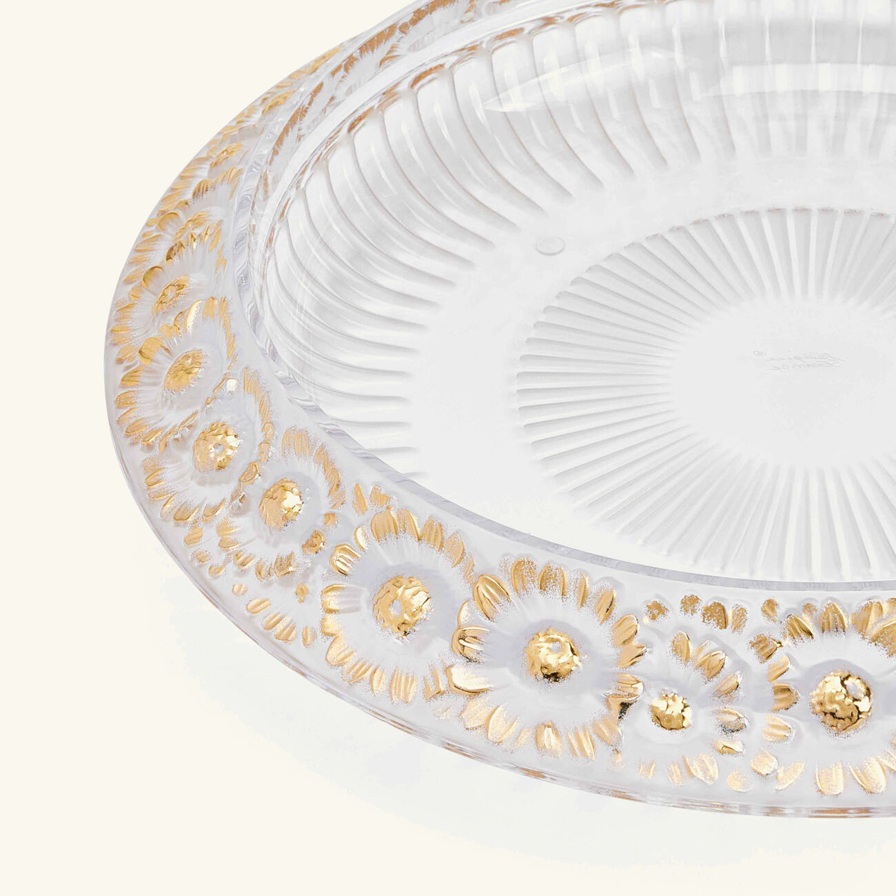 Odyssee Marguerites Centerpiece Clear lalique odyssee marguerites centerpiece clear