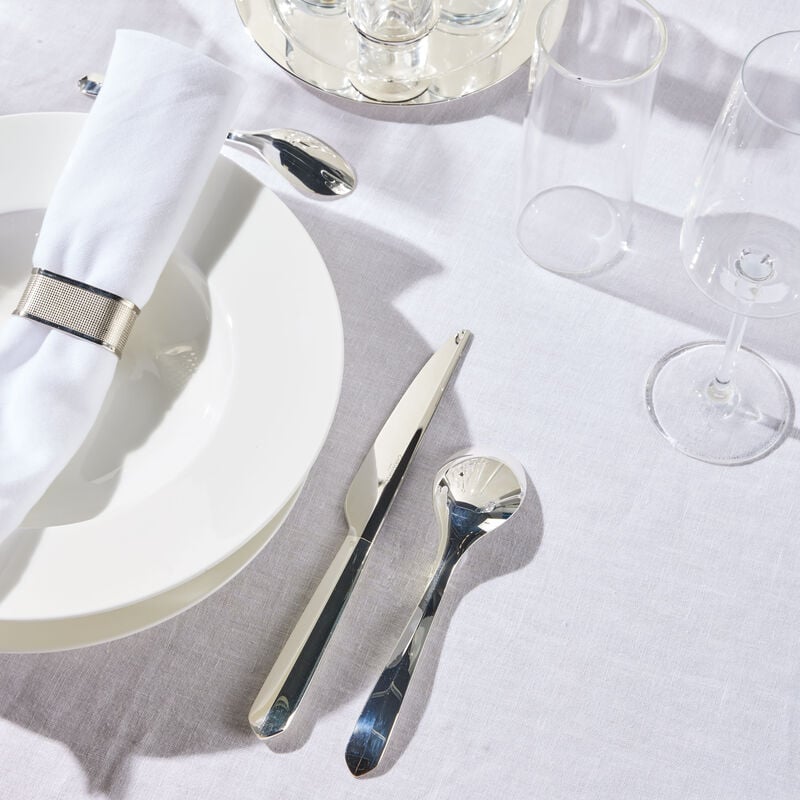 Infini Large Universal Spoon Silver Plated christofle infini large universal spoon silver plated