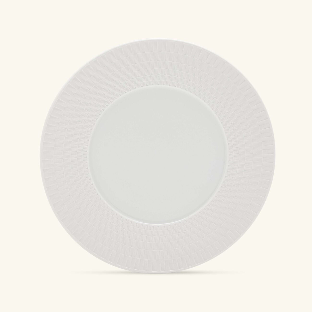 Twist Salad Plate Round White 21cm bernardaud twist salad plate round white 21cm