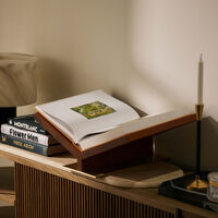 آسولين مسند الكتب كوليكتر ألتيمت باللون البني الفاتح