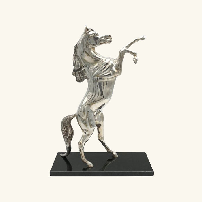 christofle rearing arabian horse sculpture extra large sterling silver limited edition