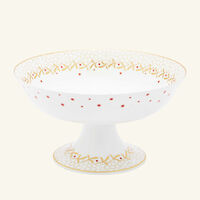 Noel Footed Cake Stand bernardaud noel footed cake stand