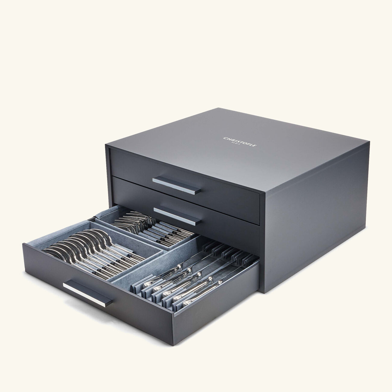 كريستوفل طقم الفضيات أوسيريس  110 قطع  من الستانلس ستيل