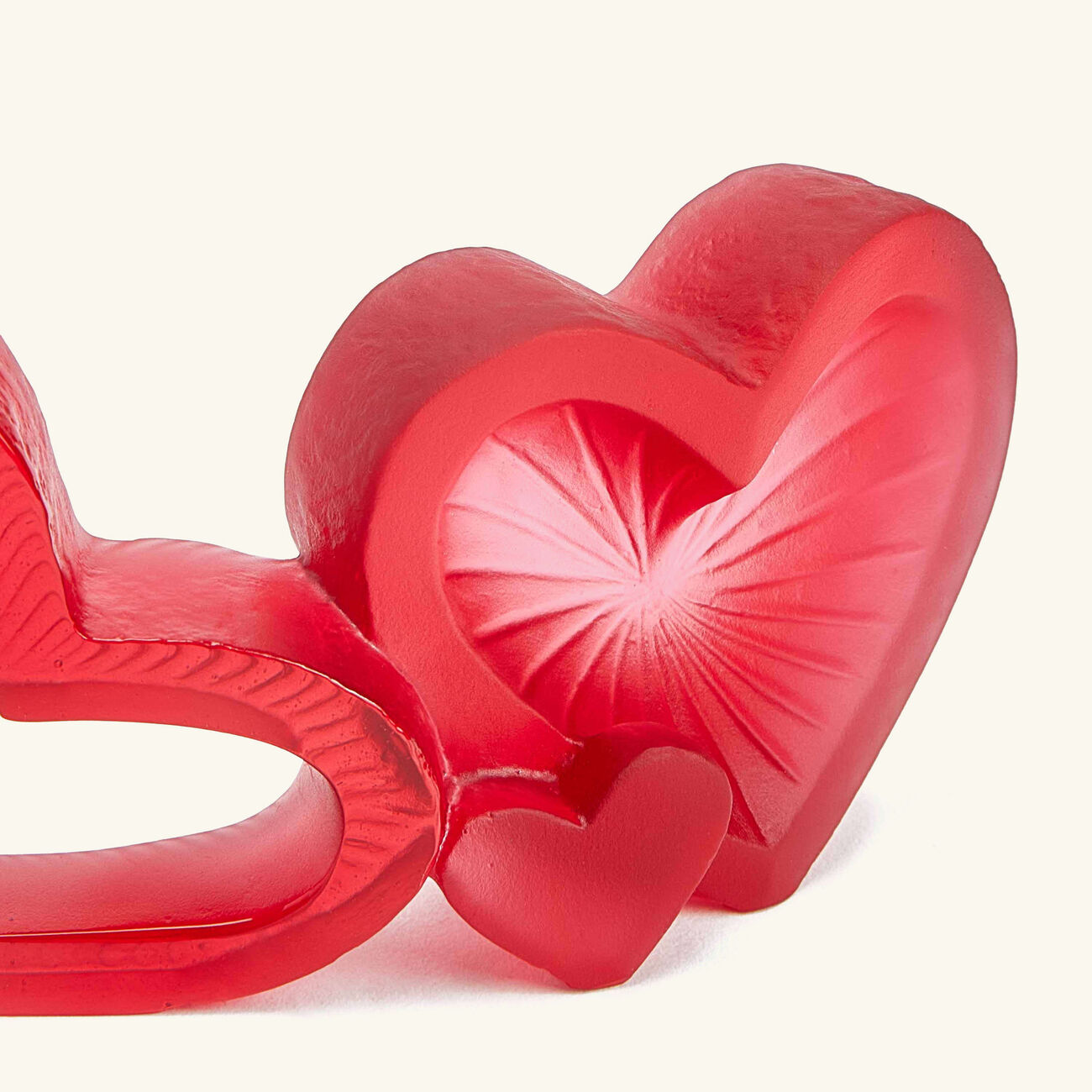 Valentine Heart Figurine Mini Red daum valentine heart figurine mini red