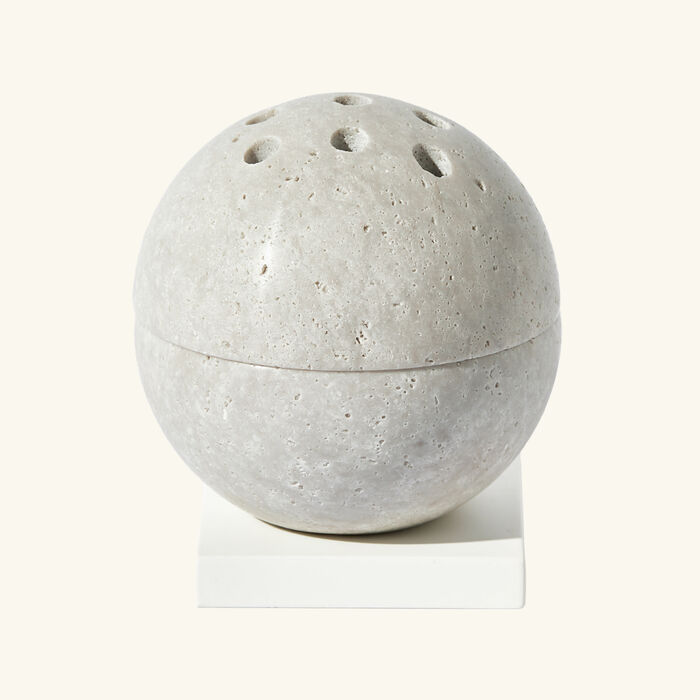 Grey Stone Incense Burner light of sakina grey stone incense burner