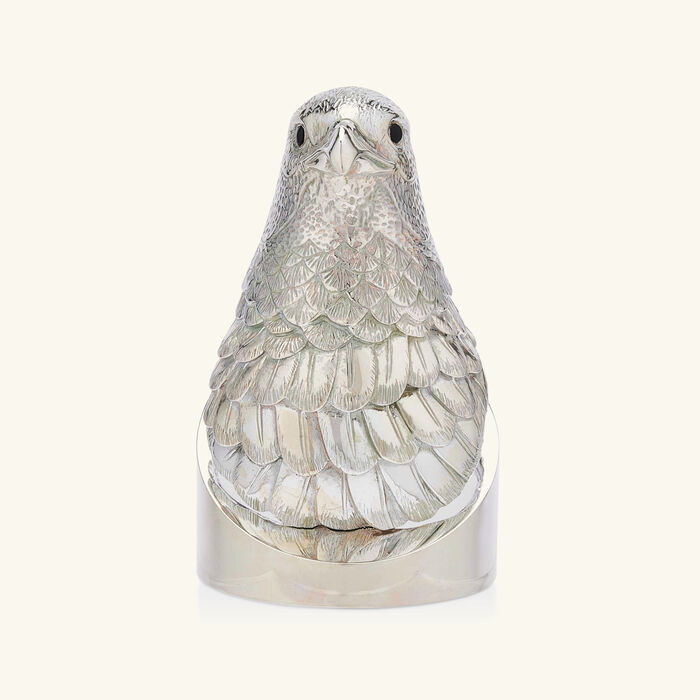 Faucon Hawk Sculpture Large Silver Plated christofle faucon hawk sculpture large silver plated