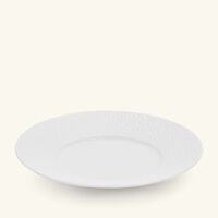 bernardaud ecume bread   butter plate round white 16cm